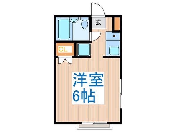 第２ルベル粕谷の物件間取画像